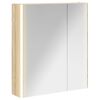 vidaXL Kupaonski ormar s ogledalom Sonoma hrast 63,5 x 15,5 x 70 cm