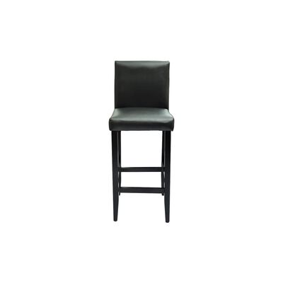 vidaXL Barske stolice od umjetne kože 6 kom crne
