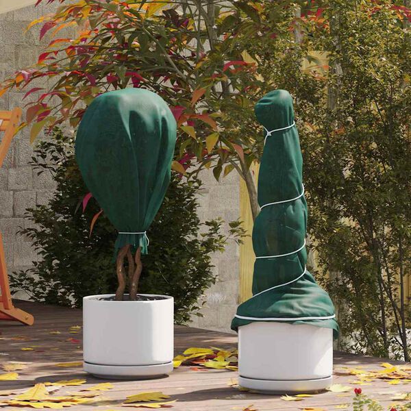 vidaXL Flis za za&scaron;titu biljaka od mraza Zelena 20 x 1,6 m