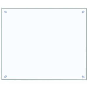 vidaXL Kuhinjska za&scaron;tita od prskanja prozirna 70x60 cm kaljeno staklo