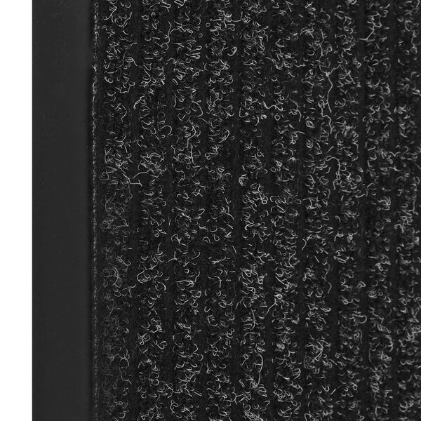 vidaXL Otirač prugasti antracit 40 x 60 cm