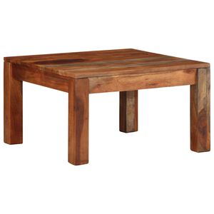 vidaXL Stol za kavu 60x60x35 cm puno drvo bagrem