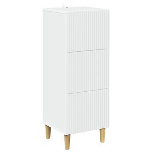 vidaXL Ormar s ladicama Bijela 33 x 34,5 x 90 cm Konstruirano drvo
