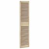vidaXL Ormarna vrata s vratima 2 pcs Prirodna 140.5 x 2.1 x 49.5 cm