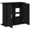 vidaXL Stalak za akvarij crni hrast 81x36x73 cm Konstruirano drvo