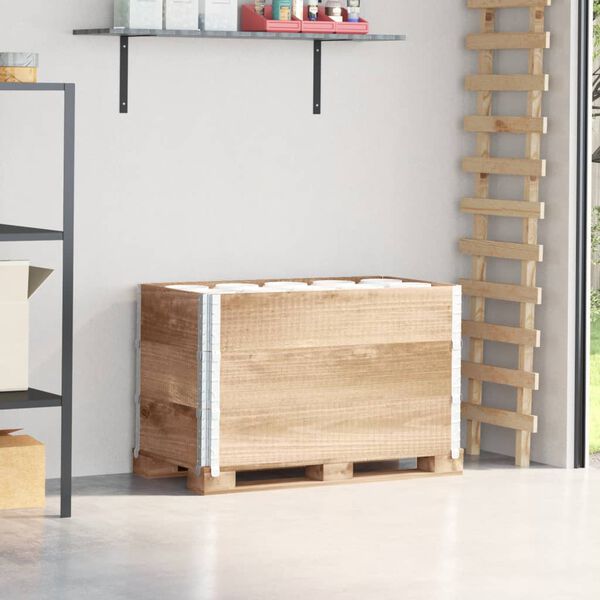 vidaXL Okviri za palete 3 kom 100 x 50 cm od masivne borovine