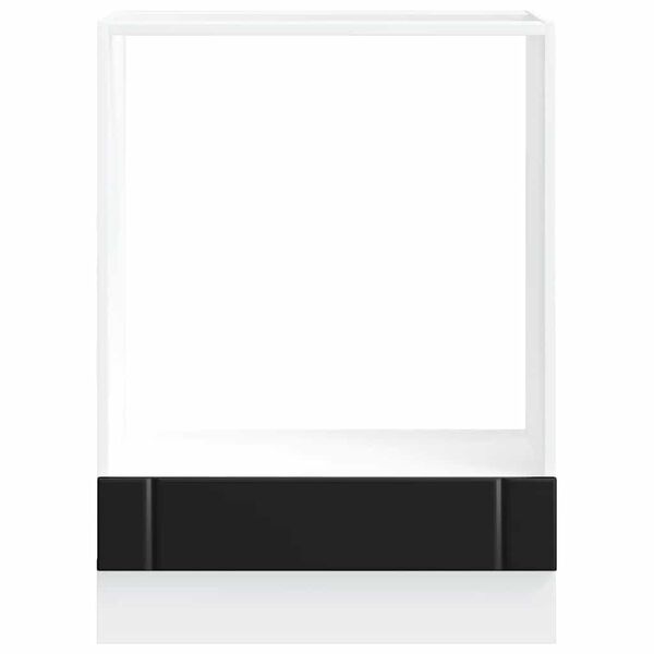 vidaXL Ormarić za pećnicu Lucca crni konstruirano drvo