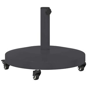 vidaXL Baza za suncobran Tamno siva 48 x 48 x 32 cm