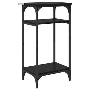 vidaXL Bocni stol Crni hrast 40 x 30 x 75 cm Konstruirano drvo