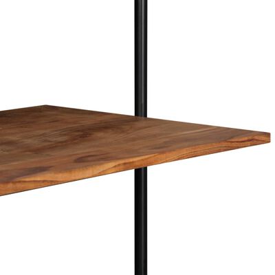 vidaXL Zidni radni stol od masivnog bagremovog drva 90 x 40 x 170 cm