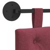 vidaXL Držeće uzglavlje Zidne Vinska crvena 210 x 55 x 7 cm tkanina