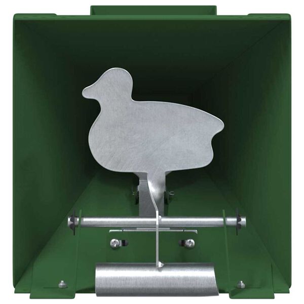 vidaXL Hvatač kuglica Zelena 14 x 14 x 19 cm Čelik