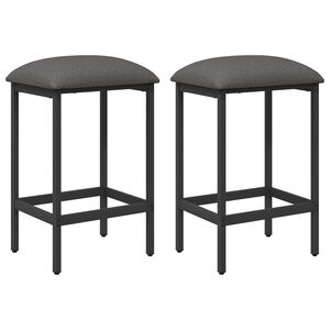vidaXL Barska stolica 2 kom. Svjetlosiva 40 x 32 x 64 cm