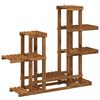 vidaXL Stalak za biljke Prirodna 118 x 25 x 96,5 cm