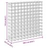 vidaXL Stalak za vino za 120 boca crni od masivne borovine