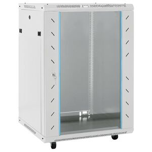 vidaXL Komunikacijski ormarić 15U pomični 19 " IP20 60x45x86 cm