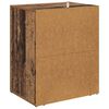 vidaXL Noćni ormar Staro drvo 35 x 50 x 60 cm Konstruirano drvo
