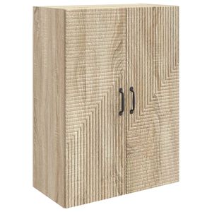 vidaXL Ormar za montažu na zid Hrast sonoma 66 x 34,5 x 90 cm