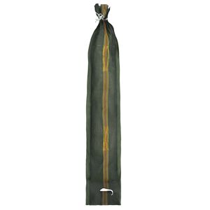 vidaXL Vreće s pijeskom 10 pcs Tamnozelena 100 x 25 cm HDPE
