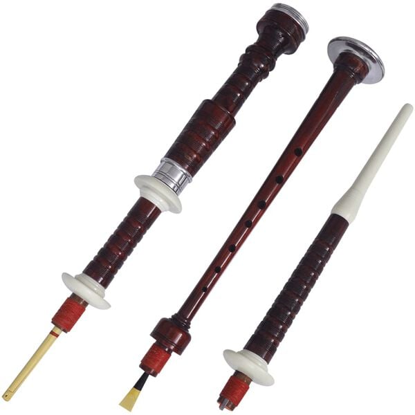 &Scaron;kotske velike gorske gajde zeleno-crni tartan watch