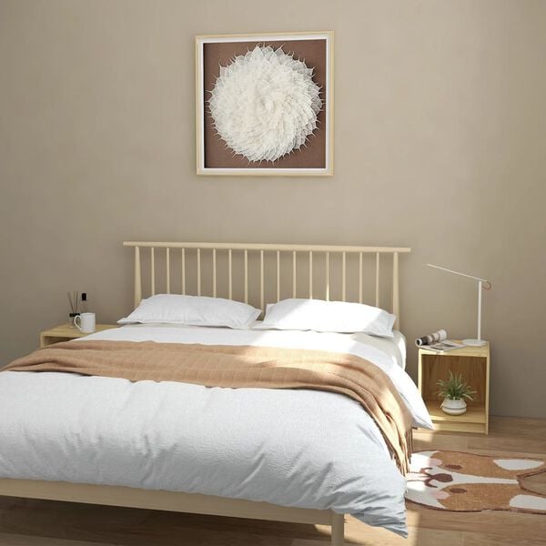 vidaXL Noćni ormarići 2 kom 35,5 x 33,5 x 41,5 cm od masivne borovine