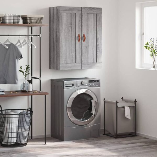 vidaXL Zidni ormarić boja hrasta sonome 69,5x34x90cm konstruirano drvo