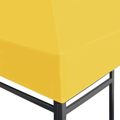 vidaXL Pokrov za sjenicu 270 g/m² 3 x 3 m žuti