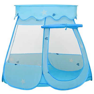 vidaXL Dječji šator za igru plavi 102 x 102 x 82 cm