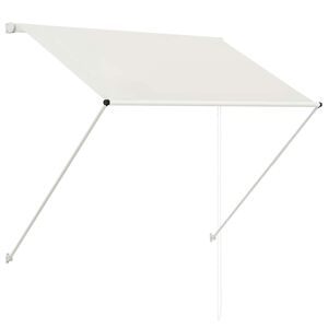 vidaXL Tenda na uvlačenje 150 x 150 cm krem