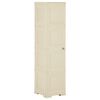 vidaXL Plastični ormarić 40 x 43 x 164 cm izgled drva angora bijeli