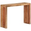 vidaXL Konzolni stol 110 x 30 x 76 cm od masivnog drva bagrema