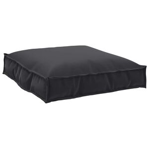 vidaXL Jastuk Oxford tkanina Crna 70 x 70 x 12 cm