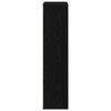 vidaXL Police za knjige Crni hrast 50 x 25 x 102 cm