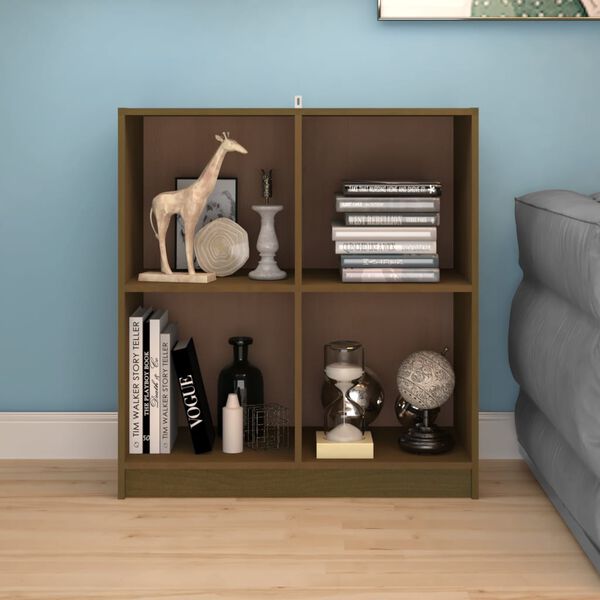 vidaXL Komoda smeđa boja meda 70x33x76 cm od masivne borovine