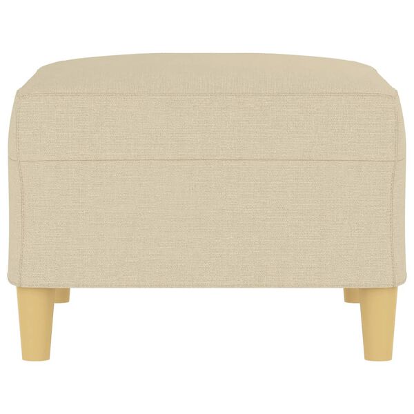 vidaXL Tabure krem 70 x 55 x 41 cm od tkanine