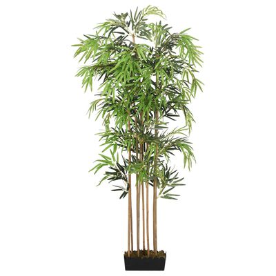 vidaXL Umjetno stablo bambusa 730 listova 120 cm zeleno