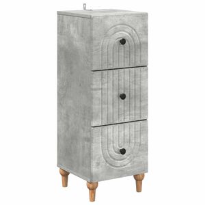 vidaXL Ormar s ladicama 33 x 34,5 x 90 cm Konstruirano drvo