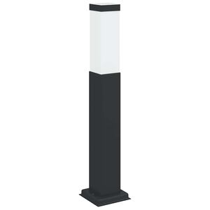 vidaXL Stupić za svjetlo 50 cm Crni IP44