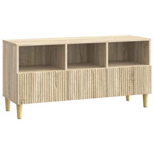 vidaXL TV ormar 102 x 34,5 x 50 cm Hrast sonoma Konstruirano drvo