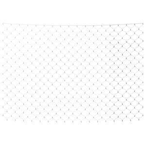 vidaXL Božićna svjetlosna mreža hladna bijela 3 x 2 m 204 LED