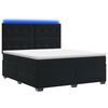 vidaXL Boxspring krevet s madracem Crna 180 x 200 cm Bar&scaron;un