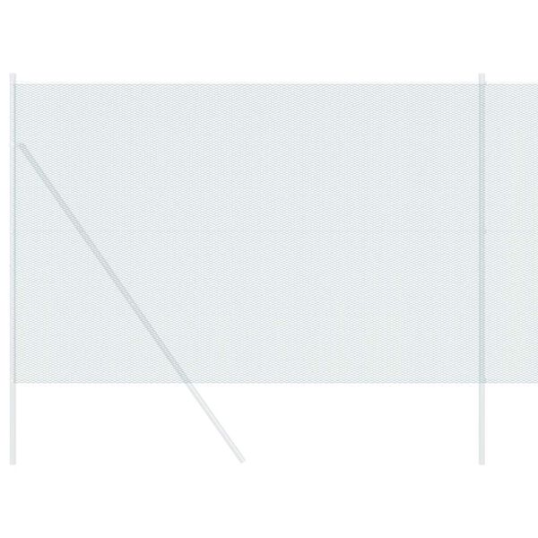 vidaXL Heksagonalna ograda Zelena 1,5 x 10 m PVC