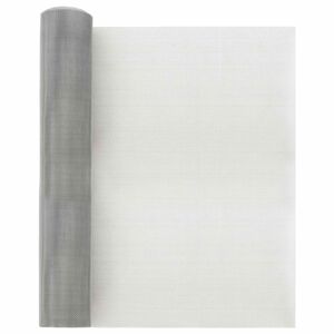 vidaXL Mrežna tkanina 40 x 2000 cm 18 mesh Nehrđajući čelik 304