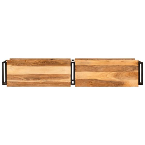 vidaXL TV ormarić 160 x 30 x 40 cm od masivnog bagremovog drva