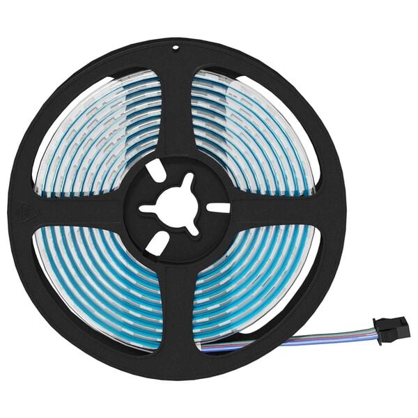 vidaXL LED traka 4 pcs Crna i prozirna 210 x 0,8 x 0,3 cm