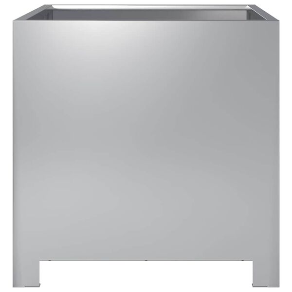 vidaXL Vrtna sadilica 40x40x40 cm od pocinčanog čelika