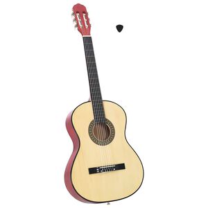 vidaXL Klasična gitara za početnike 4/4 39 " od drva lipe