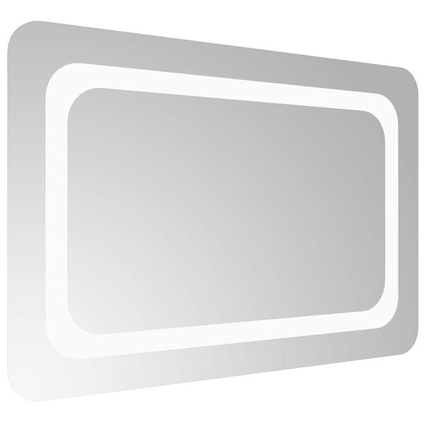 vidaXL LED kupaonsko ogledalo 60x40 cm