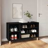 vidaXL Ormarić za cipele crni 102 x 36 x 60 cm od konstruiranog drva