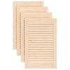 vidaXL Vrata za ormarić re&scaron;etkasti dizajn 4 kom 61,5x39,4 cm borovina